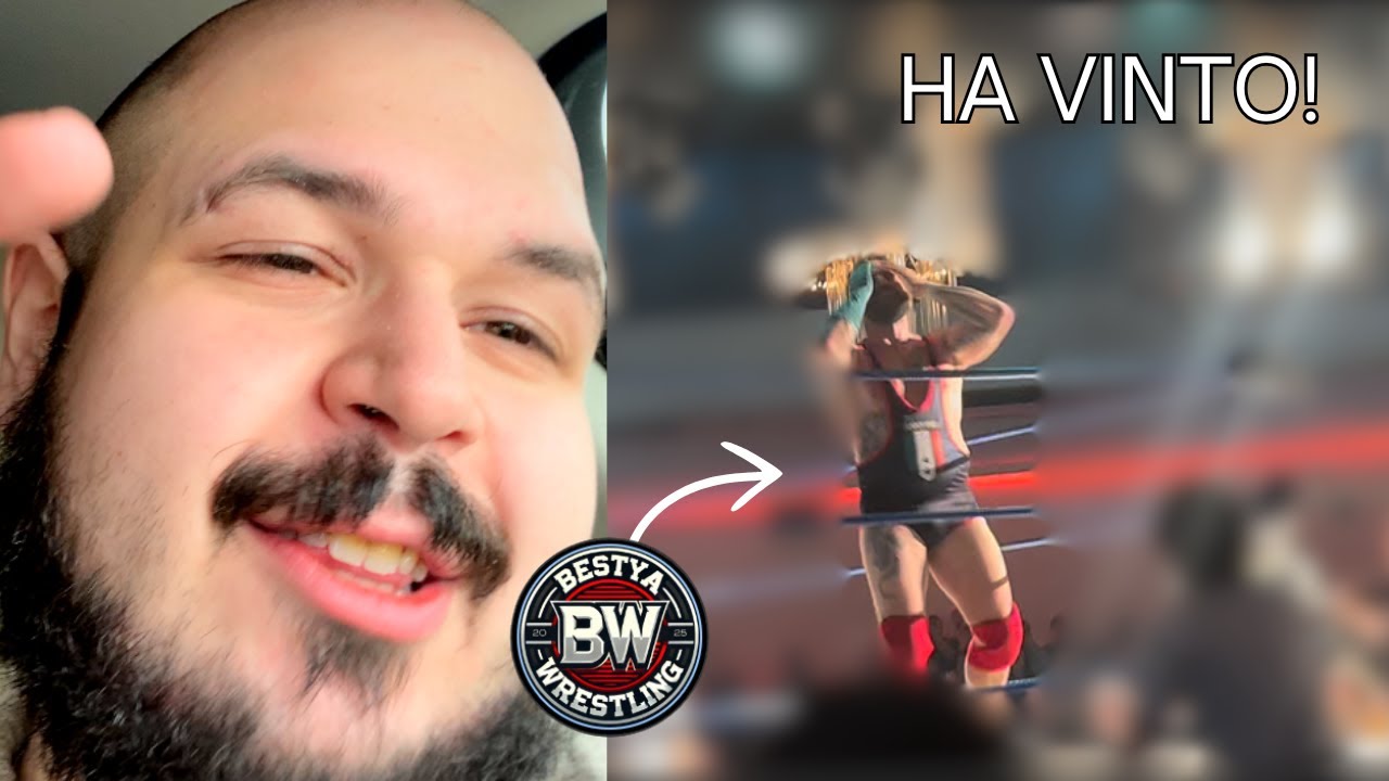 Tony Wrestling nella copertina del vlog della Bestya Rumble vinta da Santino Marella