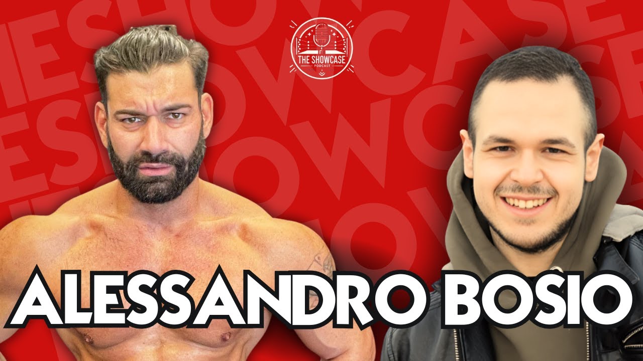 Alessandro Bosio e Tony Wrestling nella copertina della puntata di The Showcase