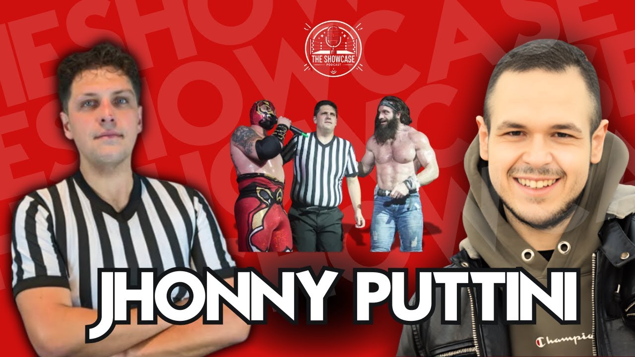 L'arbitro Jhonny Puttini e Tony Wrestling nella copertina della puntata di The Showcase
