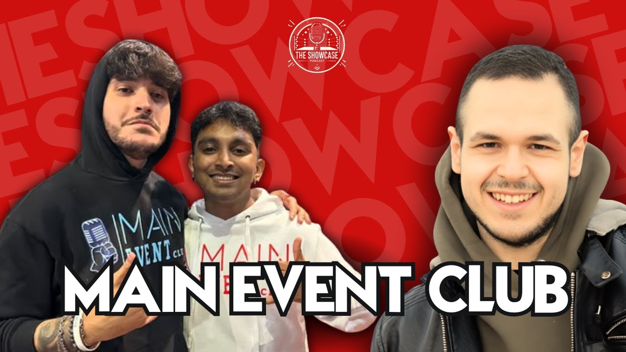 Leo e Isu del Main Event Club con Tony Wrestling nella copertina di The Showcase