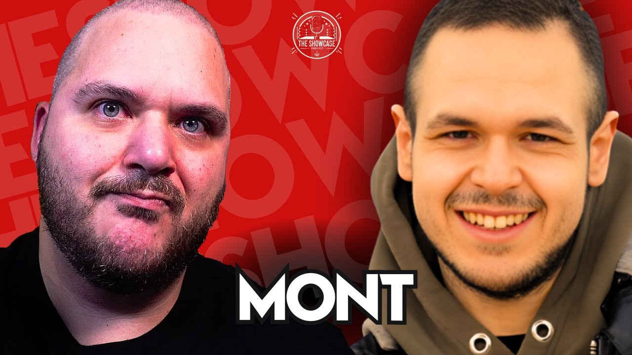 Il creator Mont accanto a Tony Wrestling nella copertina di The Showcase