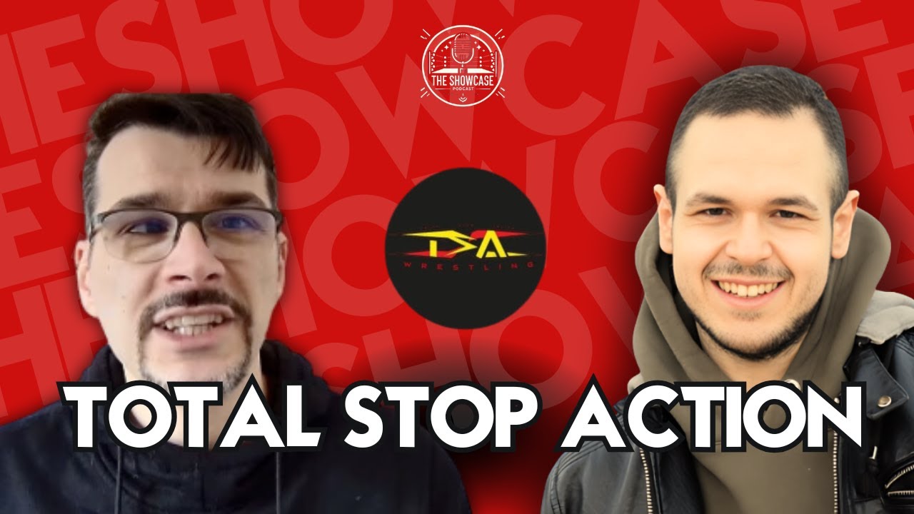 Un membro di Total Stop Action e Tony Wrestling nella copertina della puntata di The Showcase
