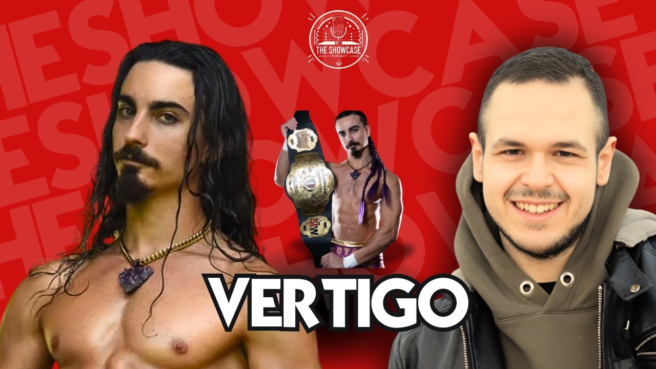 Il wrestler Vertigo della SIW e Tony Wrestling nella copertina della puntata di The Showcase